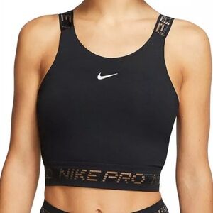 Nike Women's Black Sports Bra Cropped - Small - Never worn